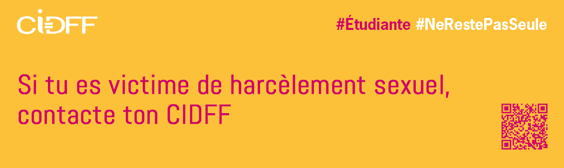 Campagne #NeRestePasSeule contre le harcèlement sexuel